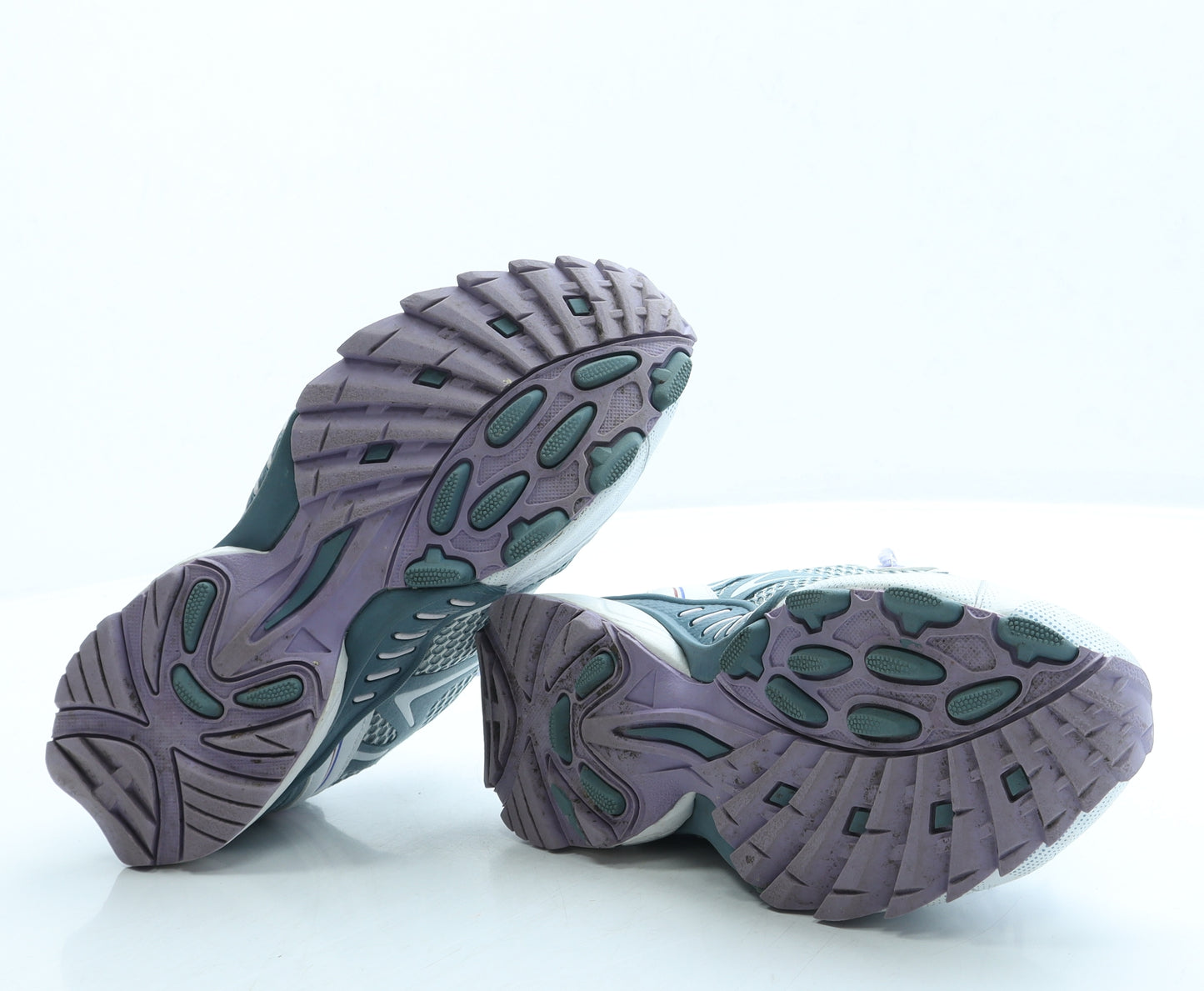 Preworn Womens Green Polyester Trainer UK 4 37 US 5