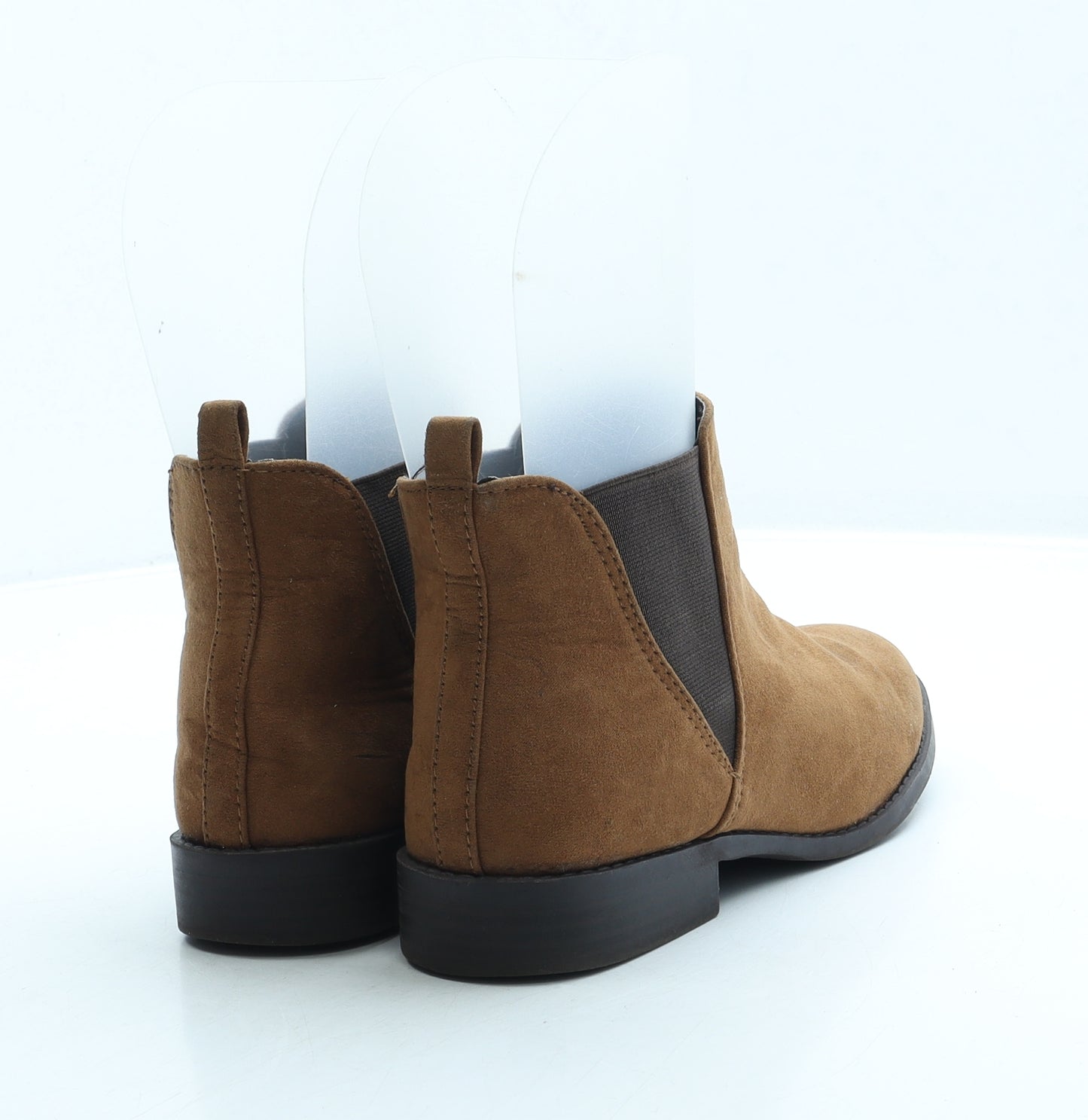 Atmosphere Womens Brown Suede Chelsea Boot UK 4 37