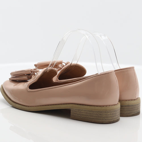 Primark Womens Pink Synthetic Loafer Flat UK 5 38