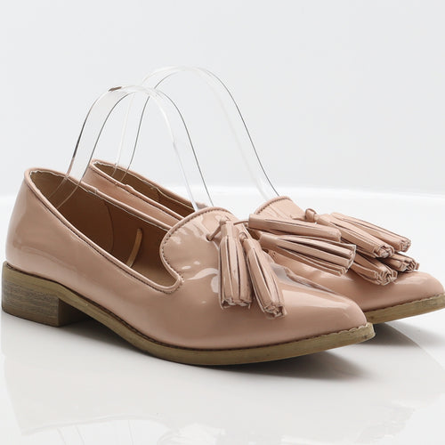 Primark Womens Pink Synthetic Loafer Flat UK 5 38