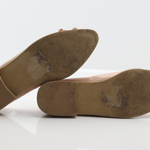 Primark Womens Pink Synthetic Loafer Flat UK 5 38