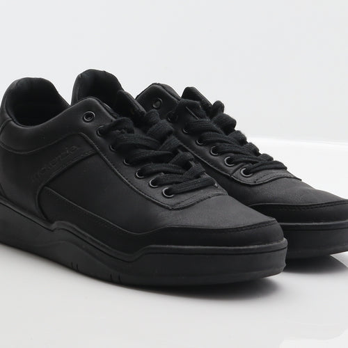McKenzie Mens Black Synthetic Trainer UK 6
