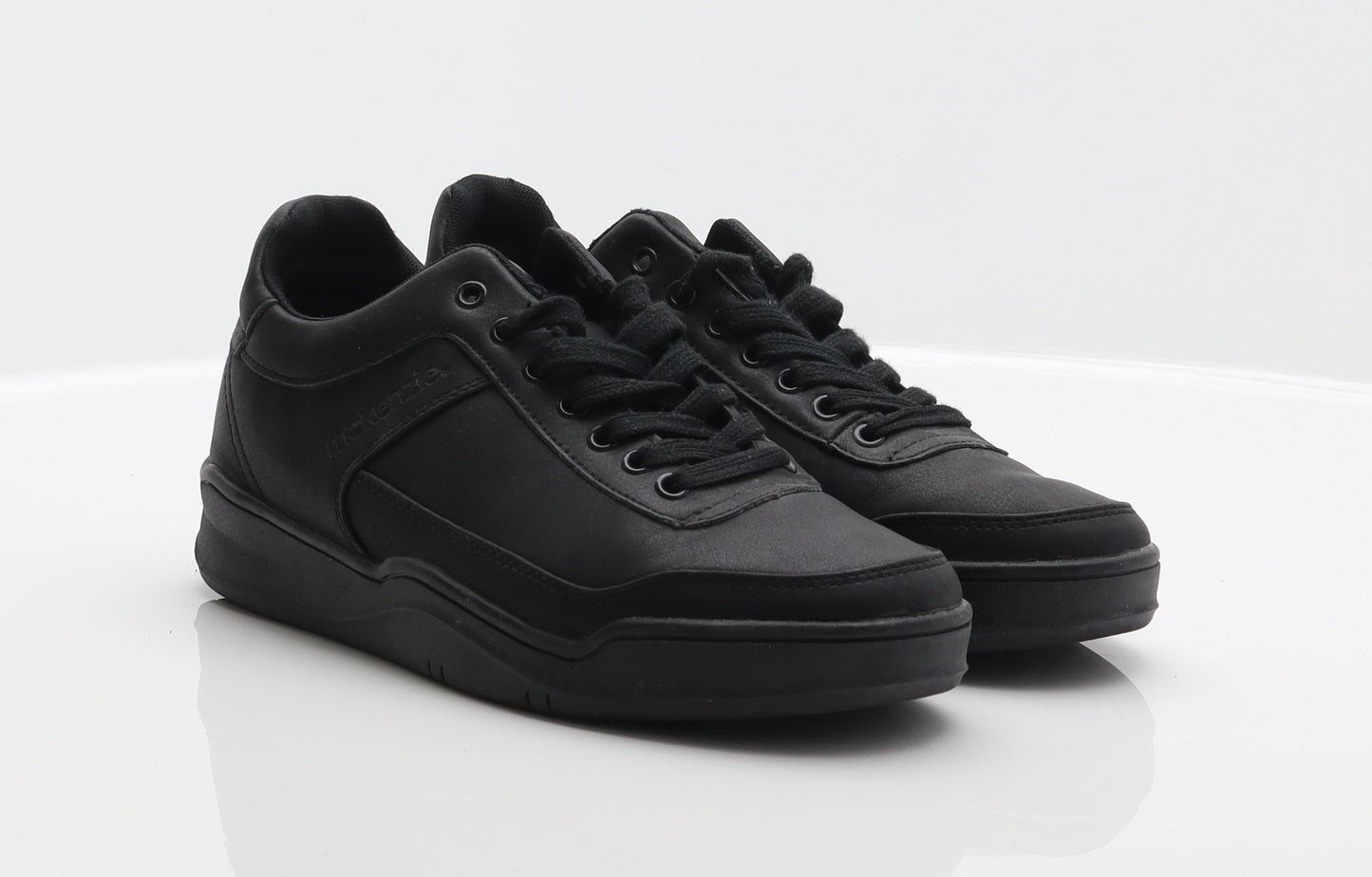 McKenzie Mens Black Synthetic Trainer UK 6