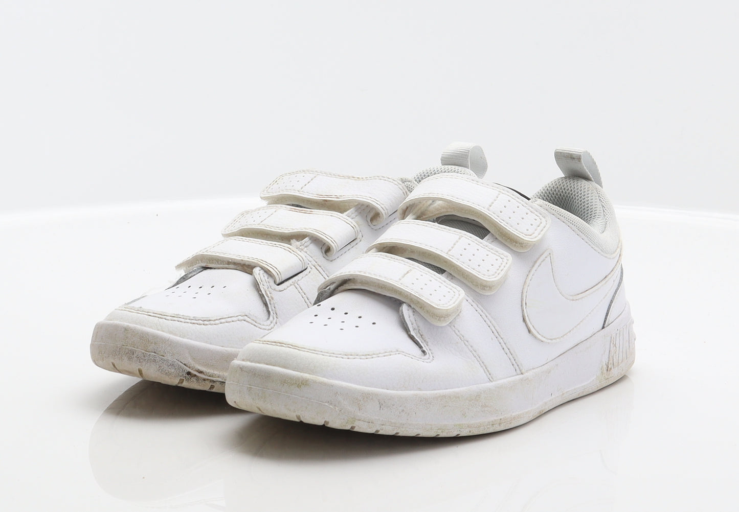 Nike Womens White Leather Trainer UK 3 35.5