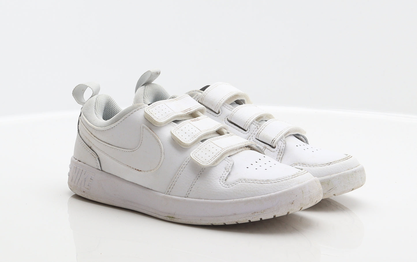 Nike Womens White Leather Trainer UK 3 35.5