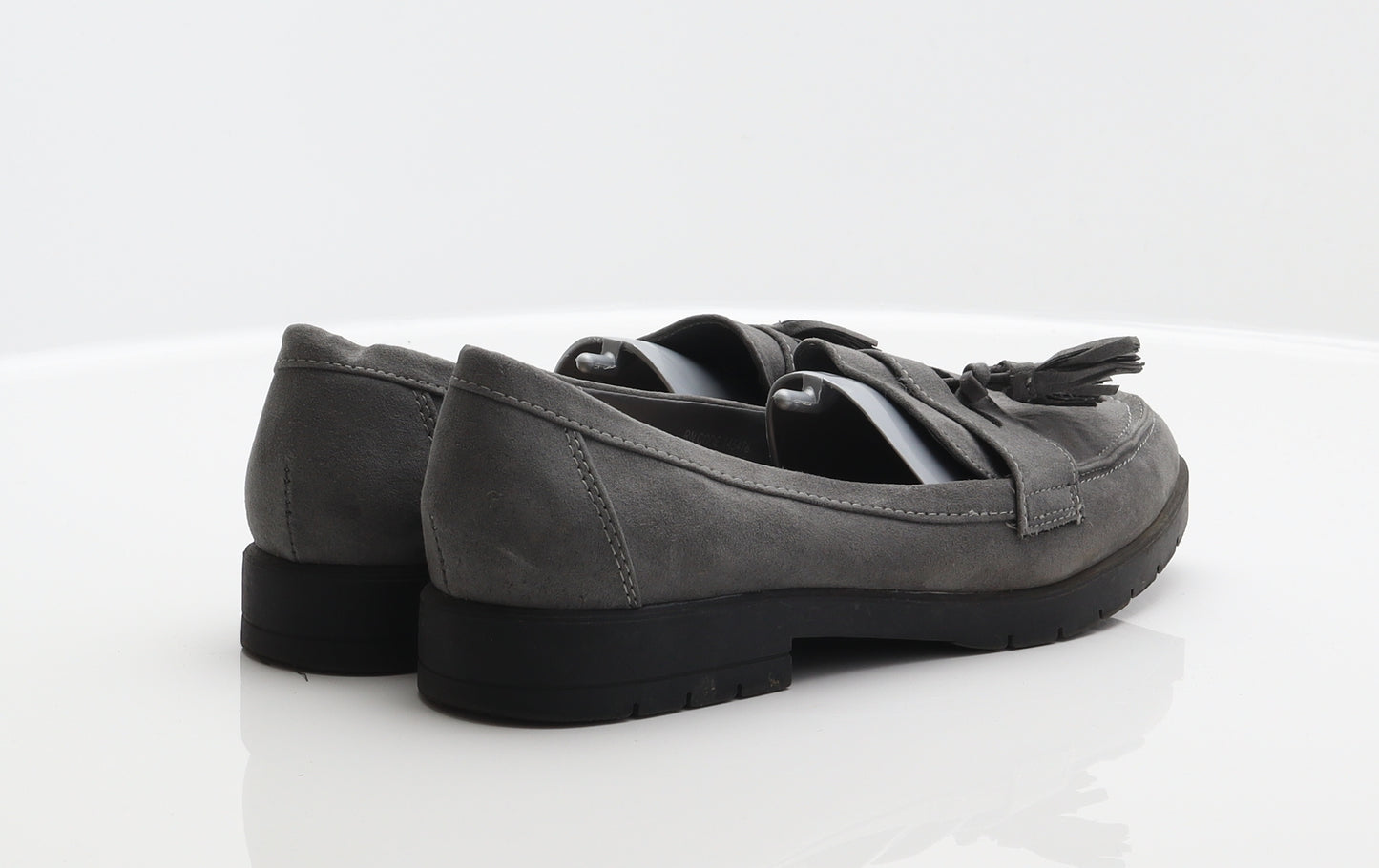 Primark Womens Grey Polyester Loafer Flat UK 7 41