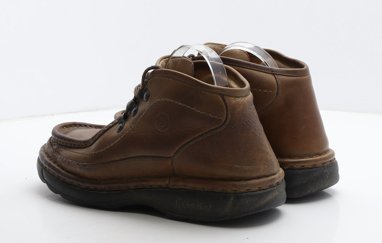 Monflex Mens Brown Leather Combat Boot UK 8 42