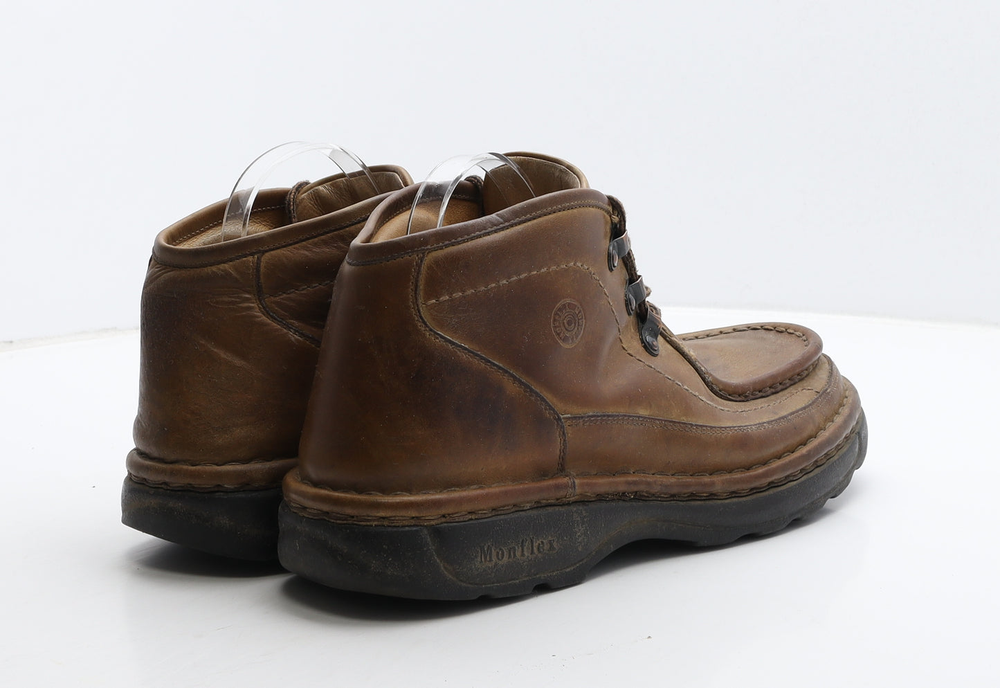 Monflex Mens Brown Leather Combat Boot UK 8 42