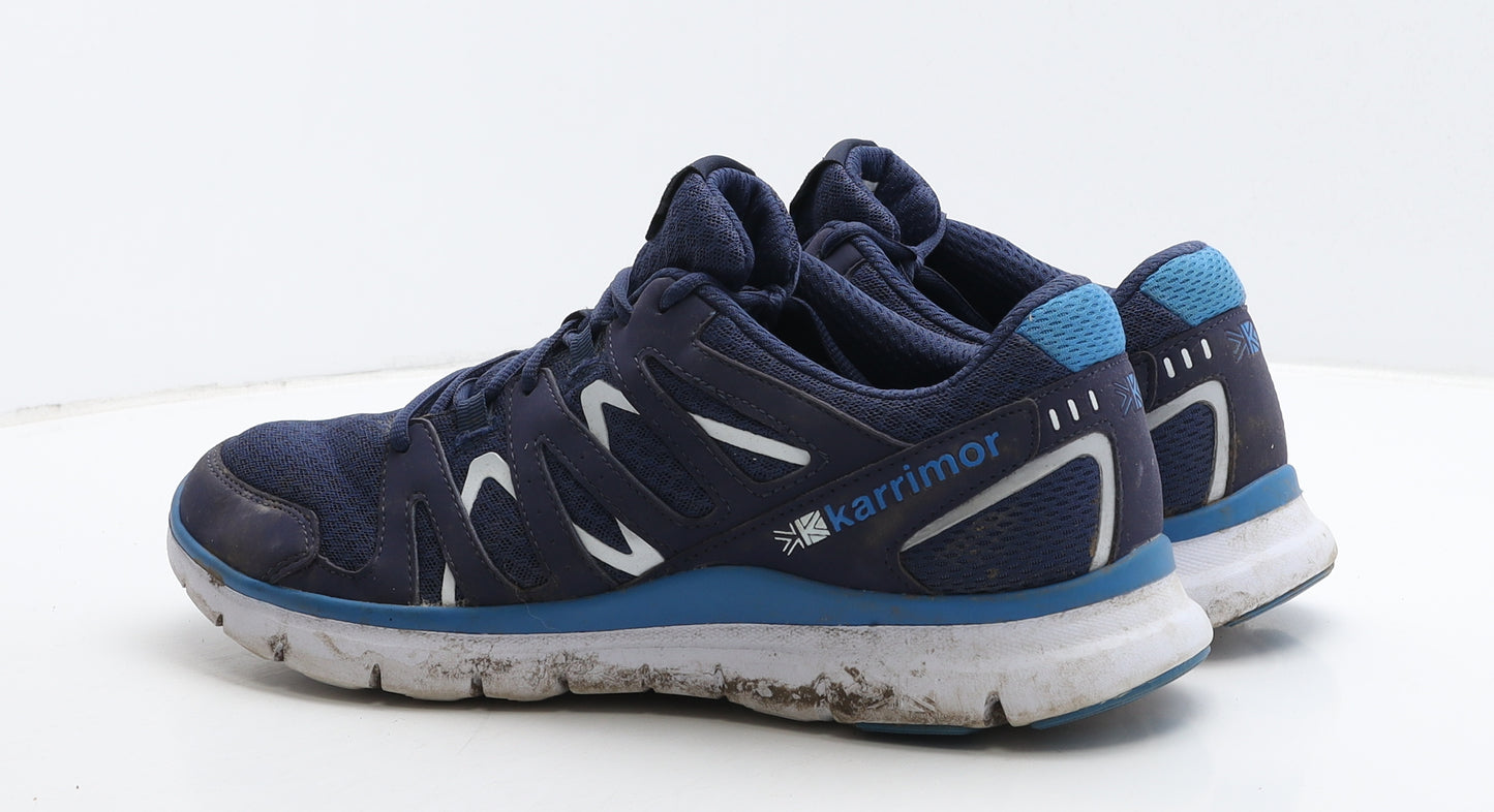 Karrimor Mens Blue Geometric Fabric Trainer UK 11 45