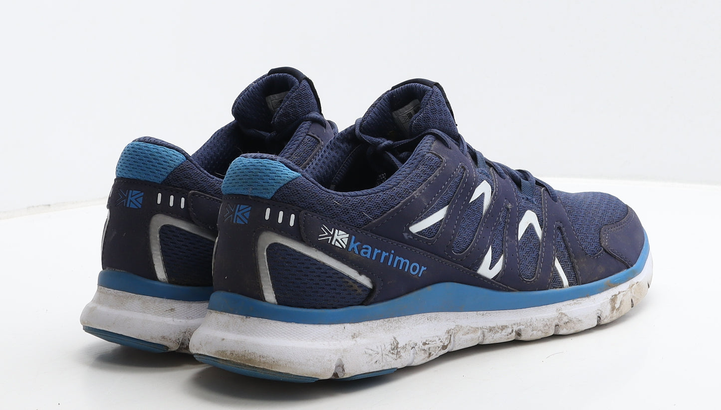 Karrimor Mens Blue Geometric Fabric Trainer UK 11 45