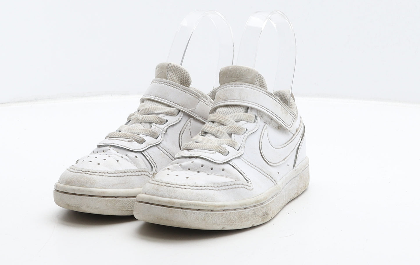 Nike Girls White Leather Trainer UK 11 28