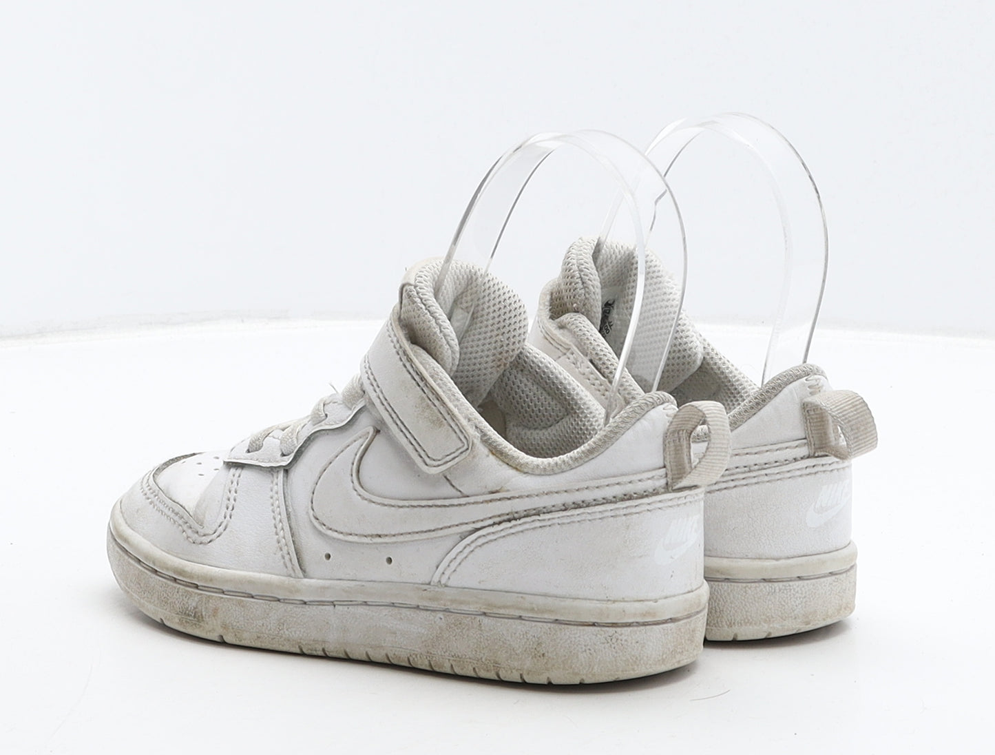 Nike Girls White Leather Trainer UK 11 28