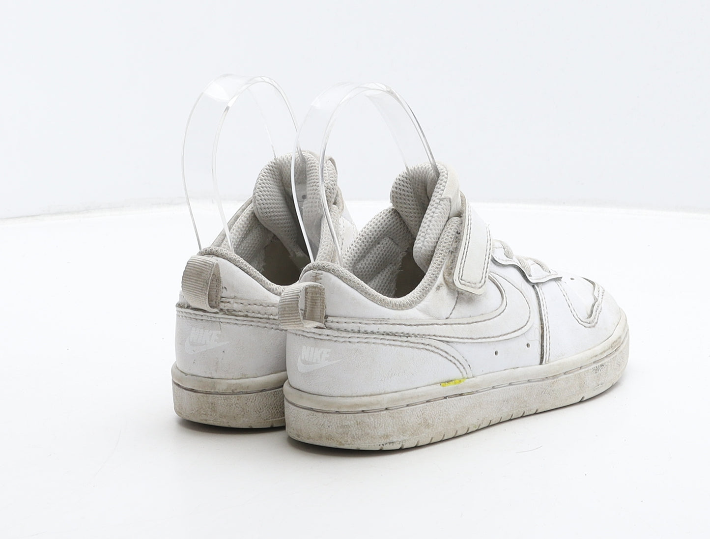 Nike Girls White Leather Trainer UK 11 28