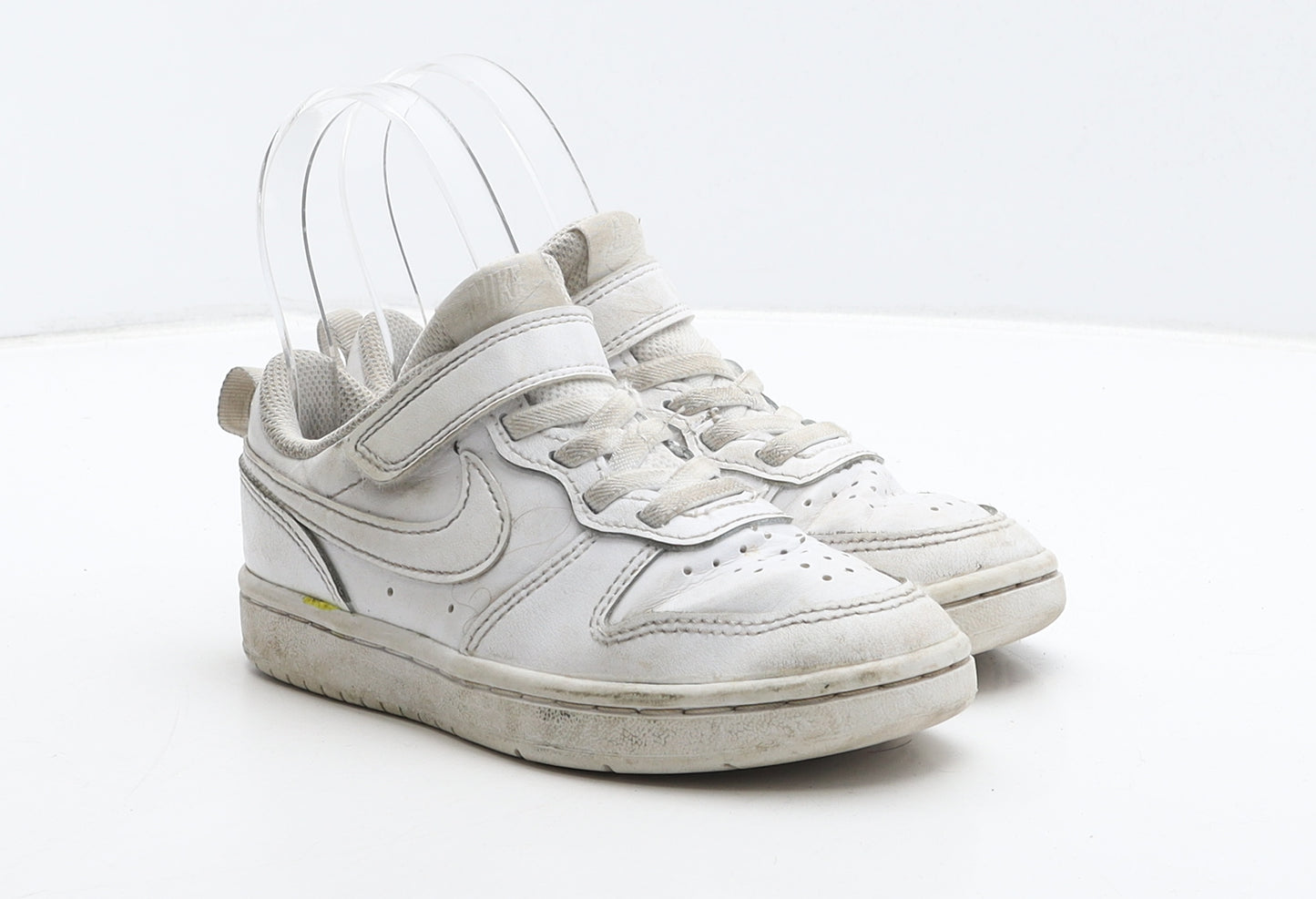 Nike Girls White Leather Trainer UK 11 28