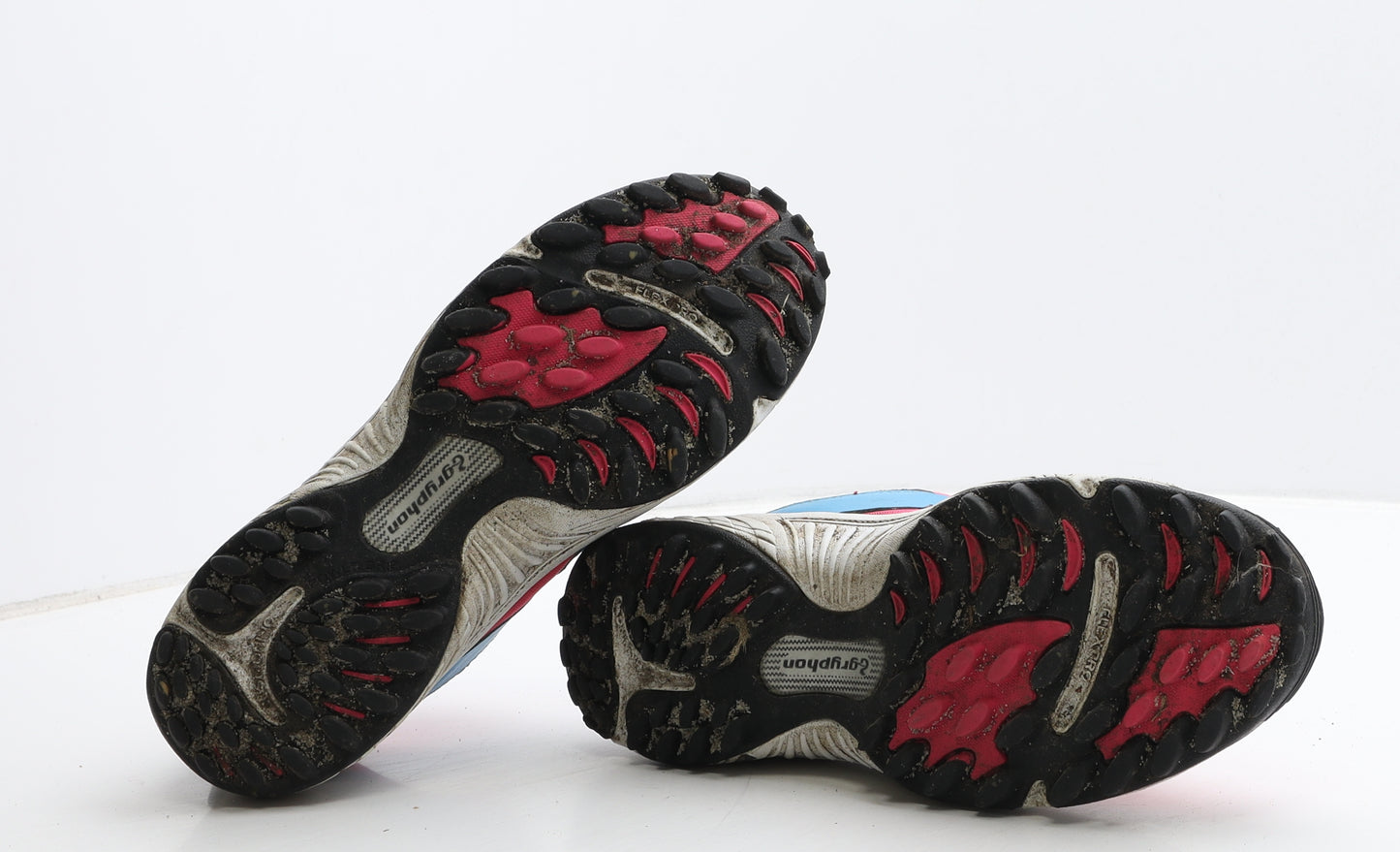 Gryphon Womens Pink Geometric Fabric Trainer UK 6.5 39