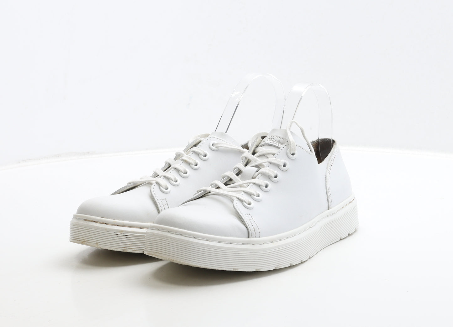 Dr. Martens Womens White Leather Oxford Casual UK 6 39