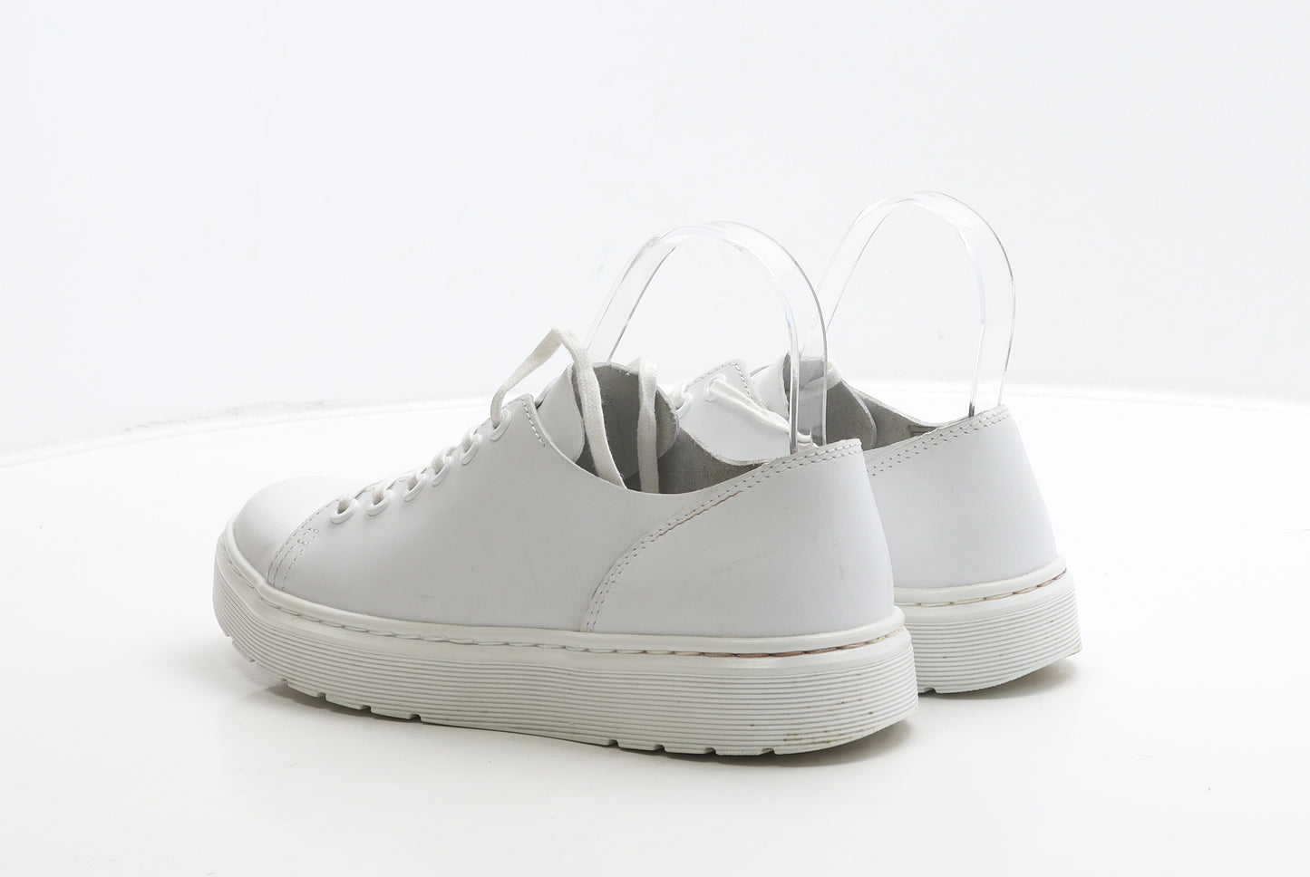Dr. Martens Womens White Leather Oxford Casual UK 6 39