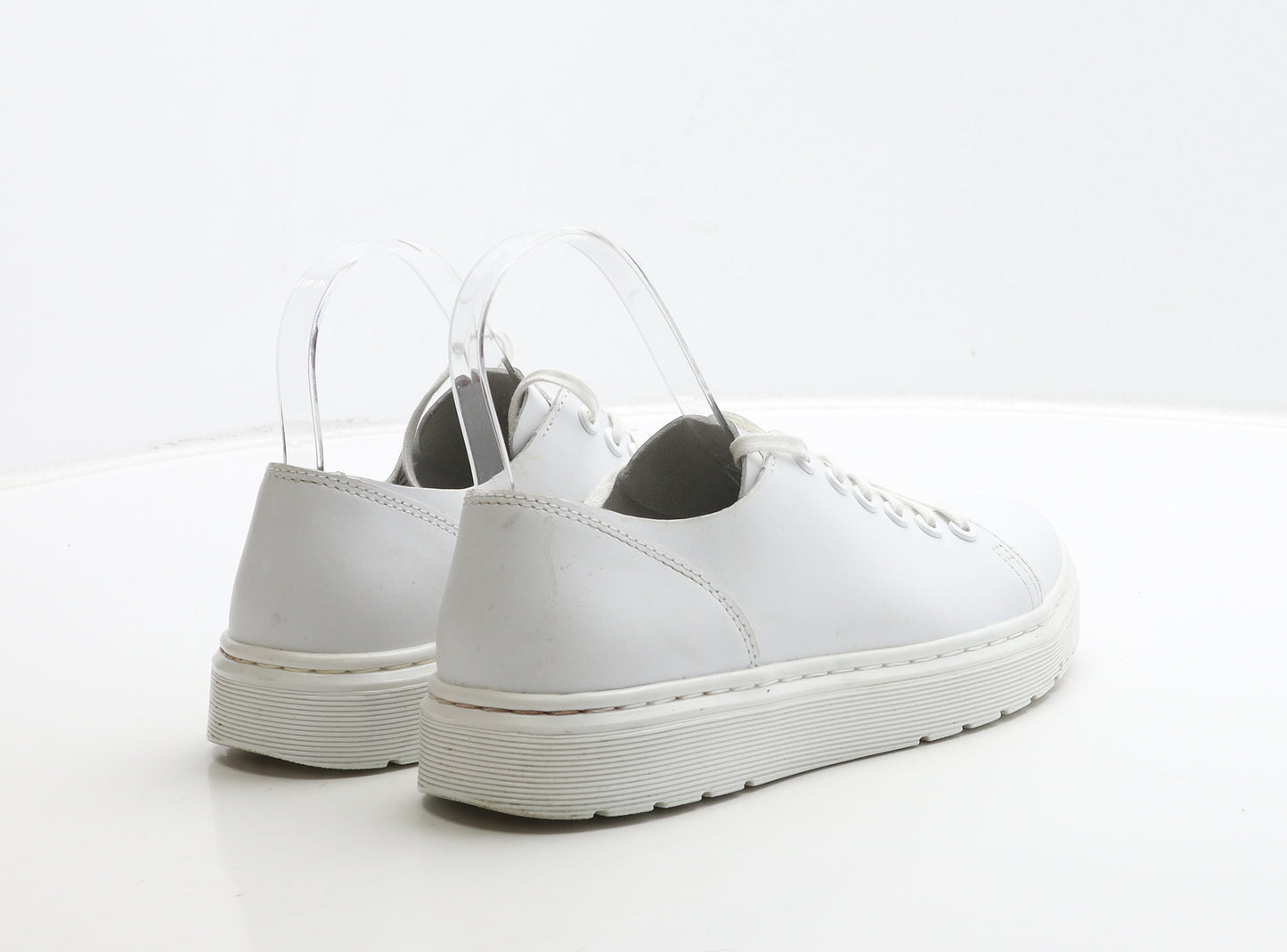Dr. Martens Womens White Leather Oxford Casual UK 6 39