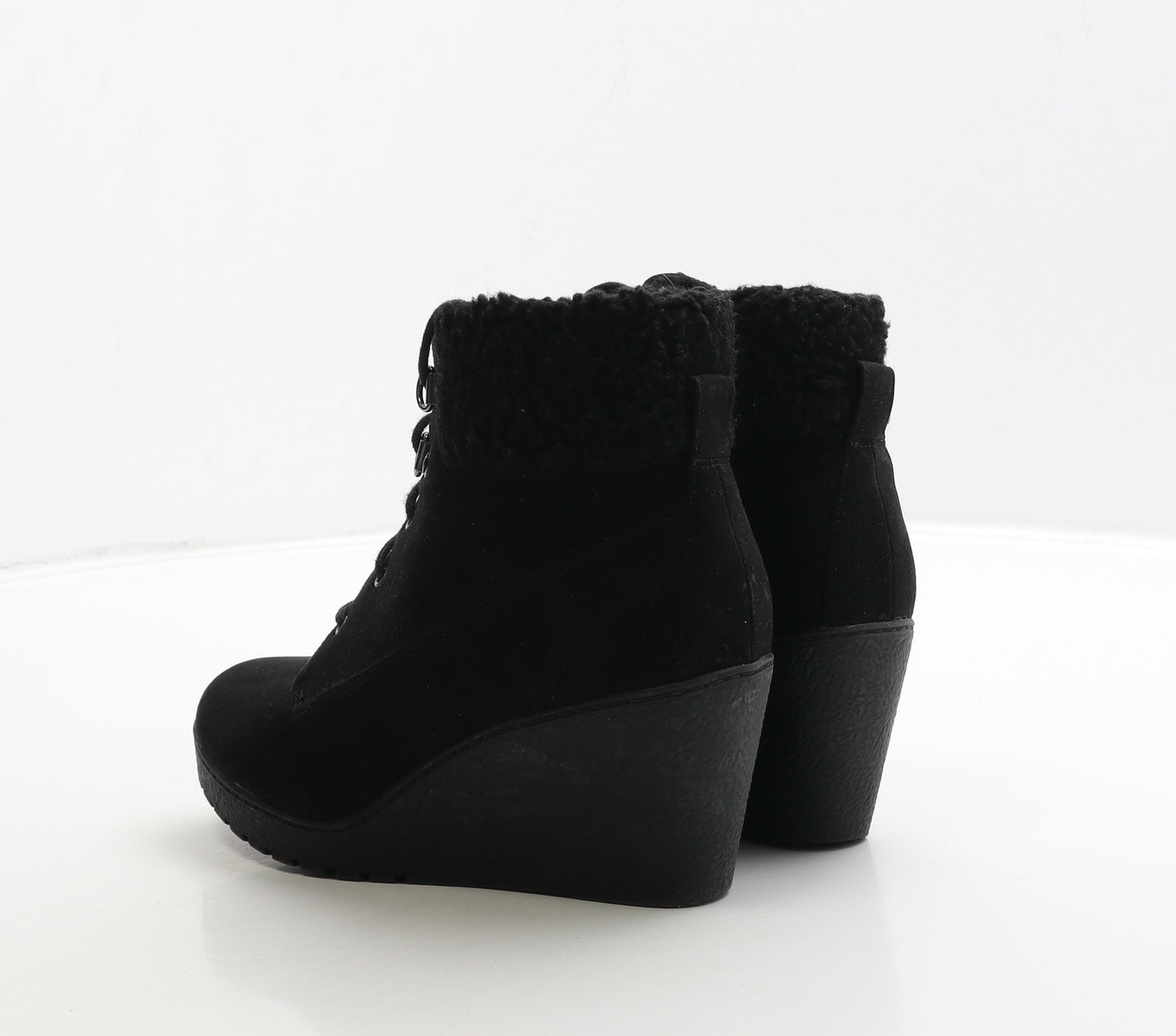 New Look Girls Black Suede Bootie Boot UK 3 36 - 915 Generation