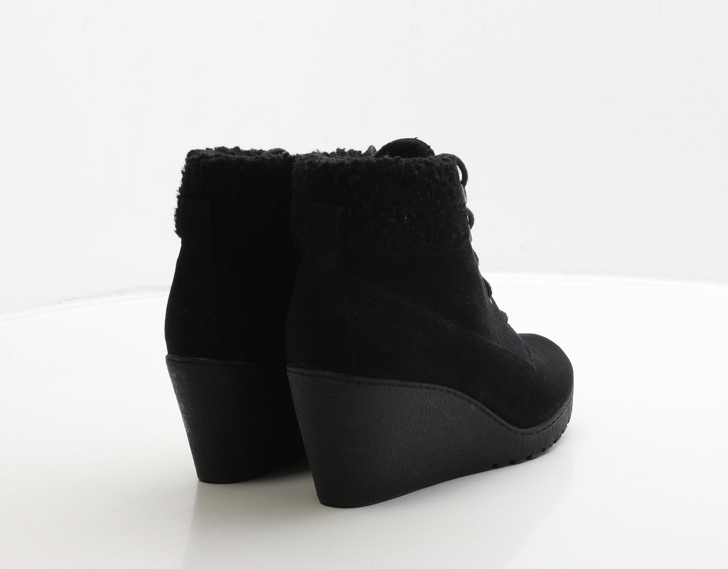New Look Girls Black Suede Bootie Boot UK 3 36 - 915 Generation