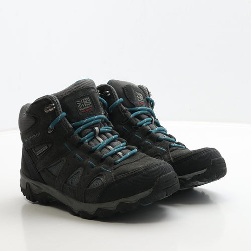 Karrimor Womens Black Leather Combat Boot UK 3 36 - Walking Boots