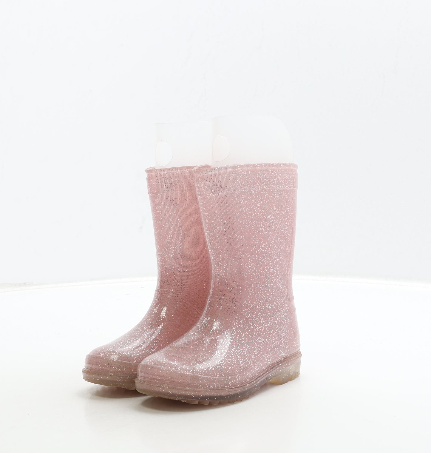 Primark Girls Pink Rubber Wellies Boot UK 7 24