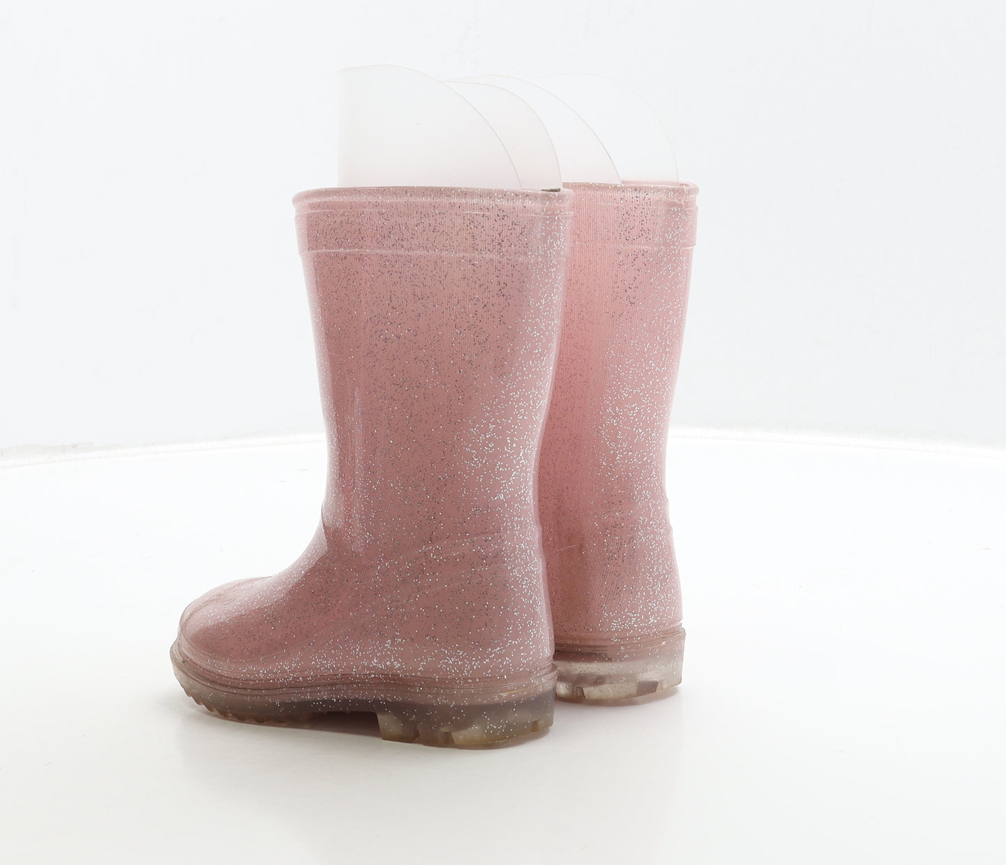 Primark Girls Pink Rubber Wellies Boot UK 7 24