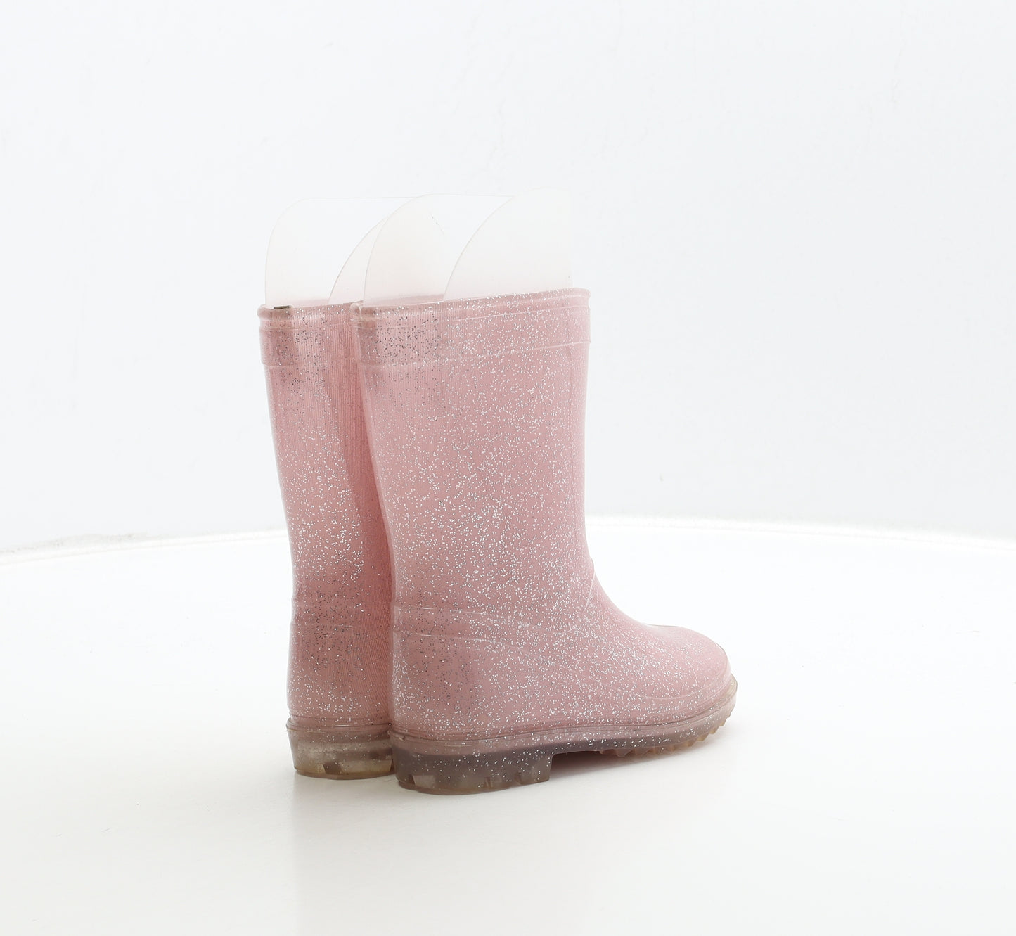 Primark Girls Pink Rubber Wellies Boot UK 7 24