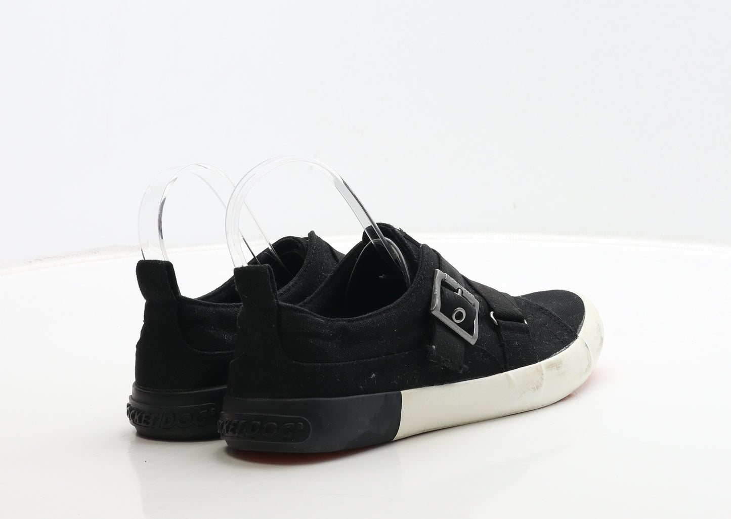 Rocket Dog Womens Black Fabric Trainer UK 6 39