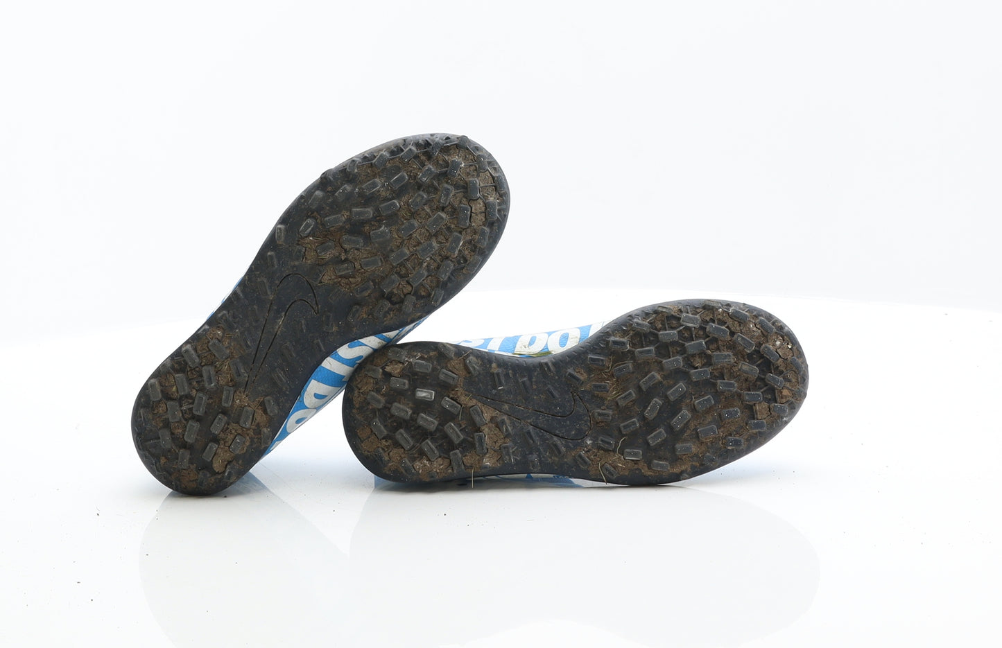 Nike Boys Blue Synthetic Trainer UK 1 33