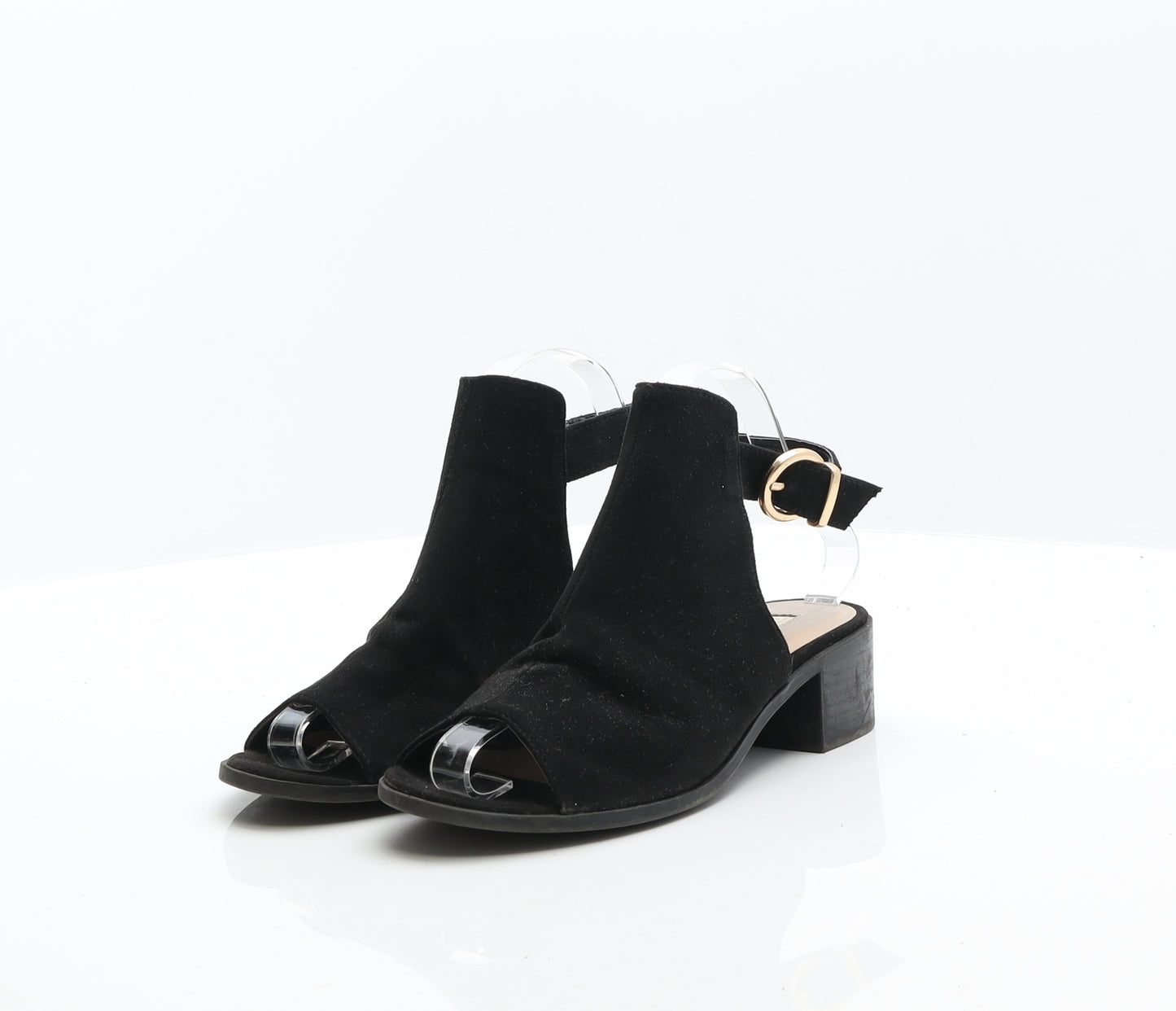 Primark Womens Black Suede Chelsea Boot UK 5 38