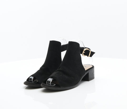 Primark Womens Black Suede Chelsea Boot UK 5 38