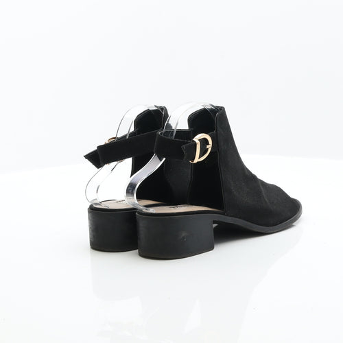 Primark Womens Black Suede Chelsea Boot UK 5 38