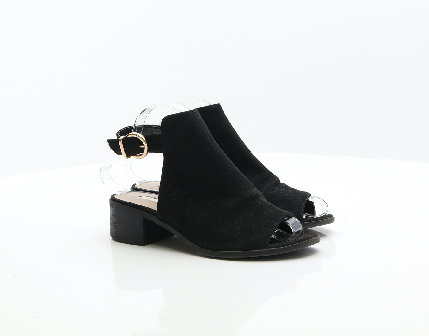 Primark Womens Black Suede Chelsea Boot UK 5 38