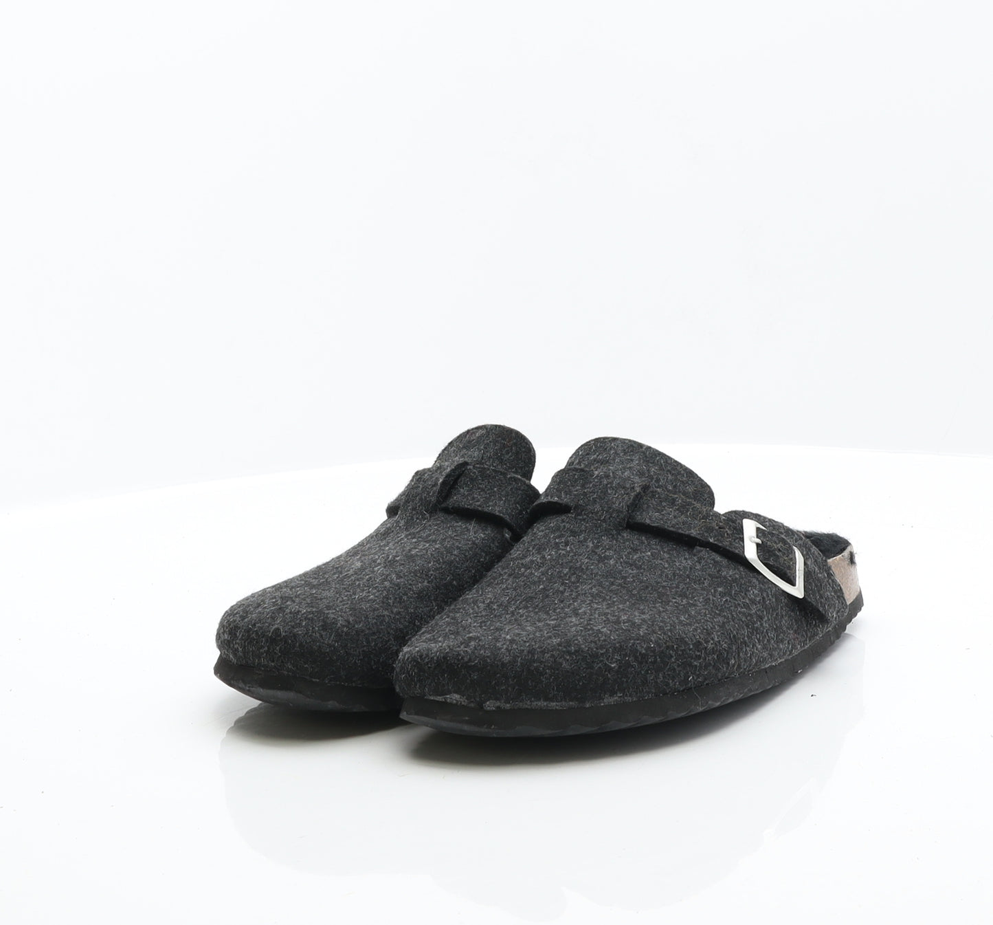 Primark Boys Black Fabric Mule Slipper UK 5 38