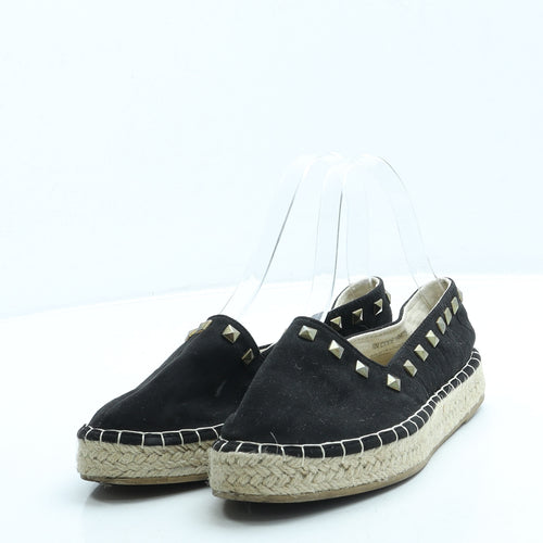 Primark Womens Black Fabric Espadrille Sandal UK 3 36 US 5