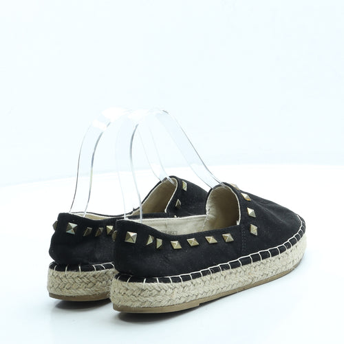 Primark Womens Black Fabric Espadrille Sandal UK 3 36 US 5