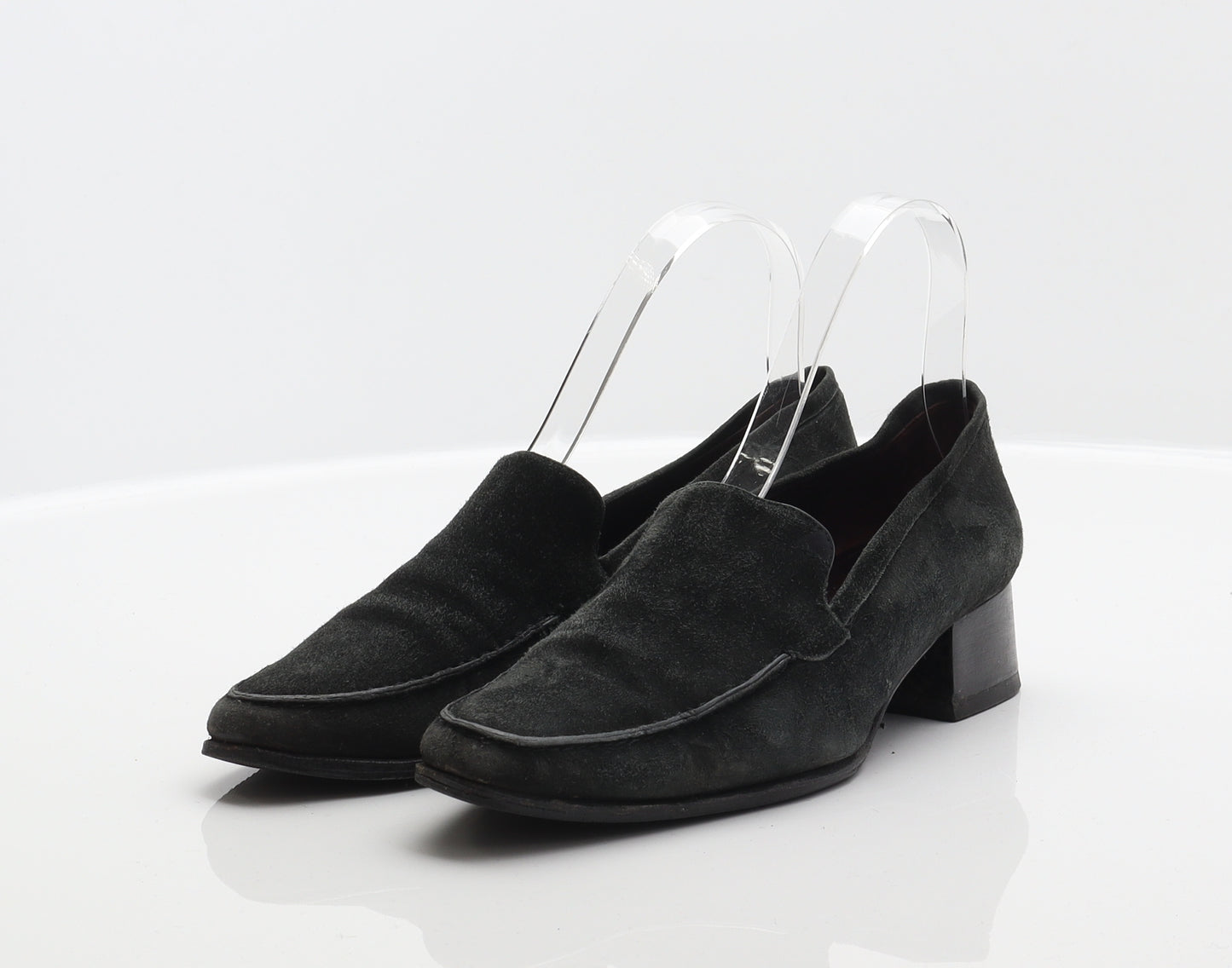 LK Bennett Womens Grey Suede Loafer Casual UK 3.5 36.5