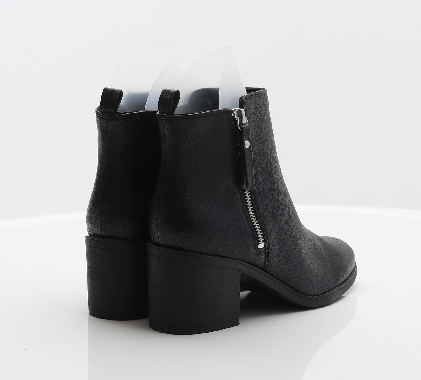 H&M Womens Black Synthetic Bootie Boot UK 5 38