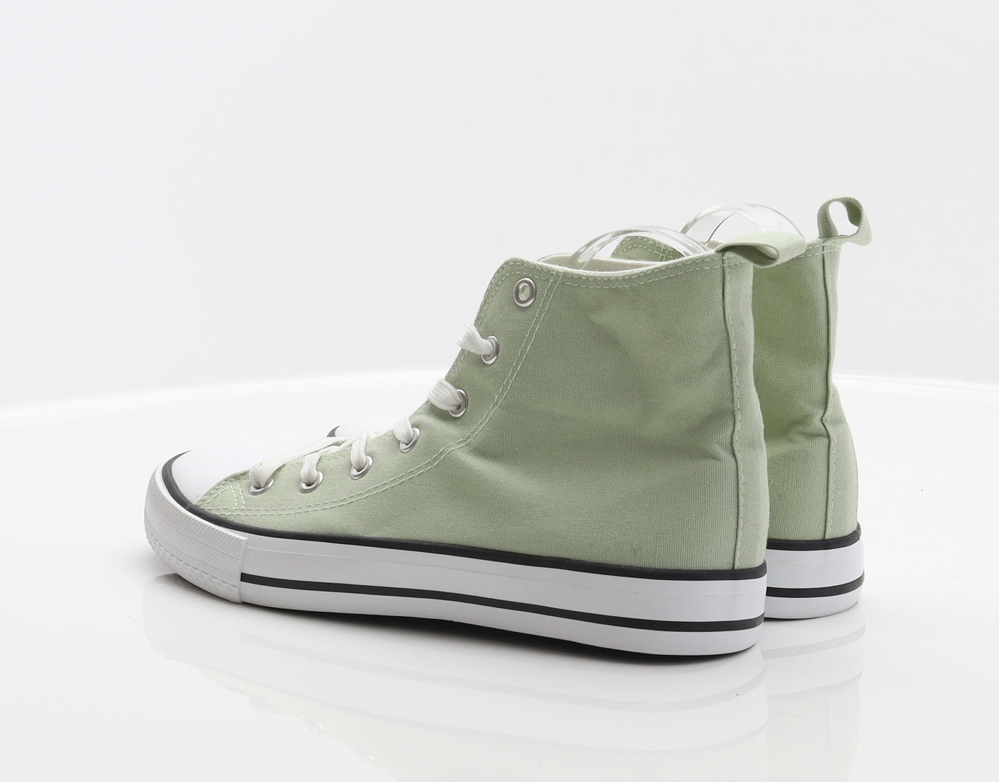 Primark Womens Green Fabric Trainer UK 6 39
