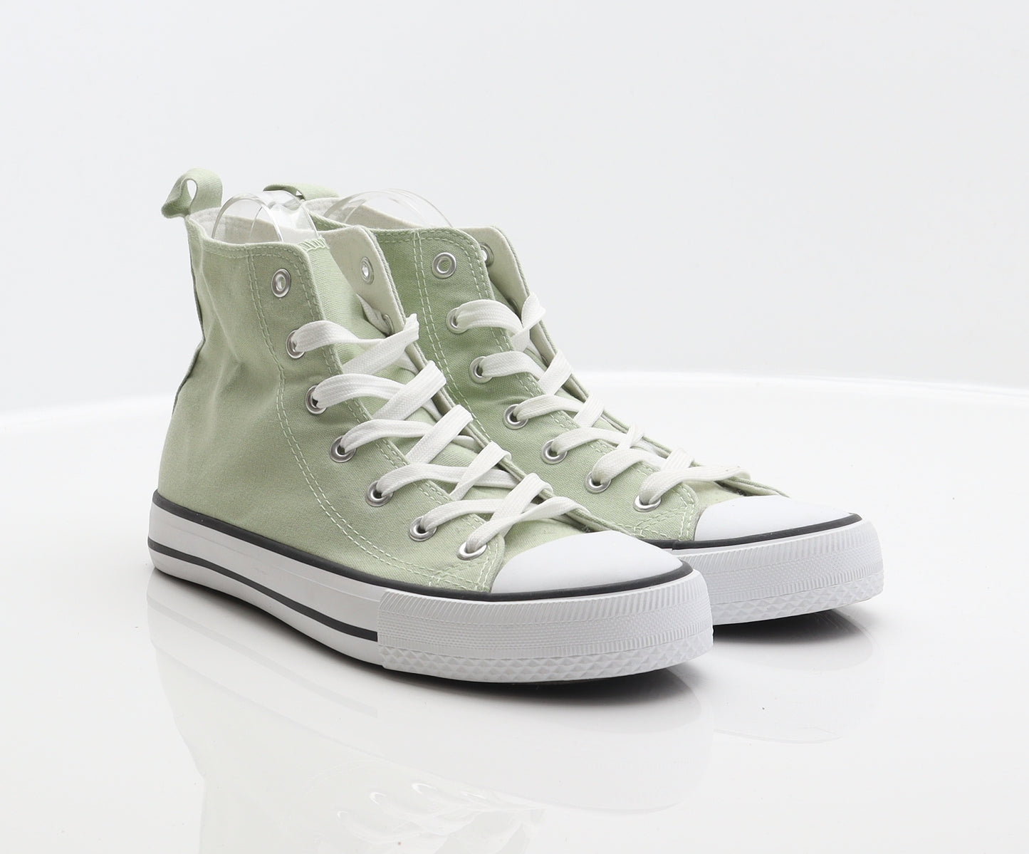 Primark Womens Green Fabric Trainer UK 6 39