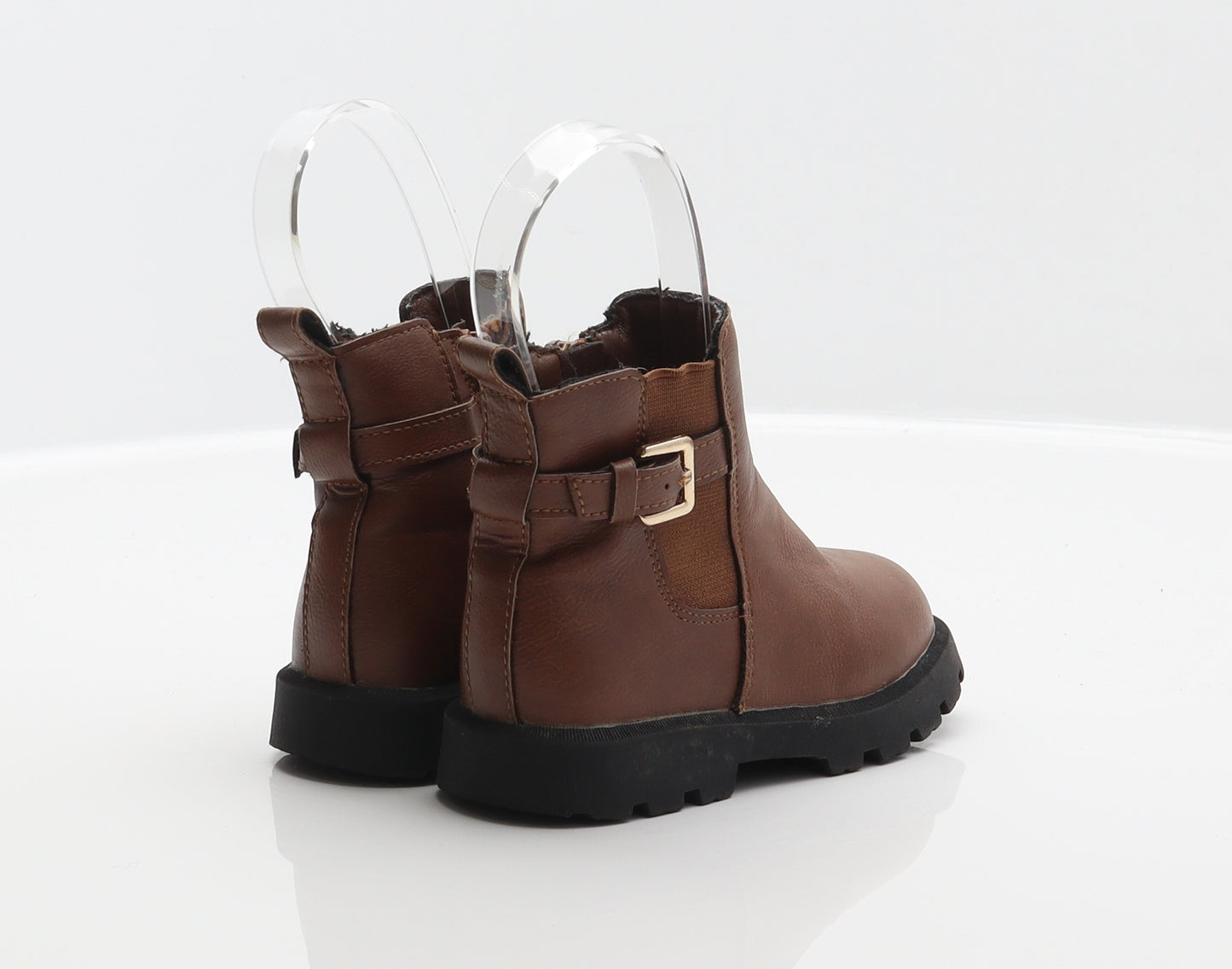 Matalan Girls Brown Synthetic Chelsea Boot UK 6 23