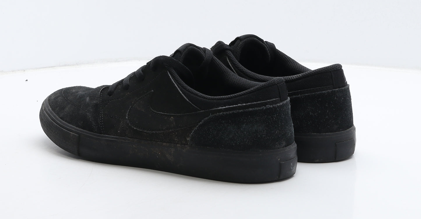 Nike Mens Black Suede Trainer UK 8 42.5