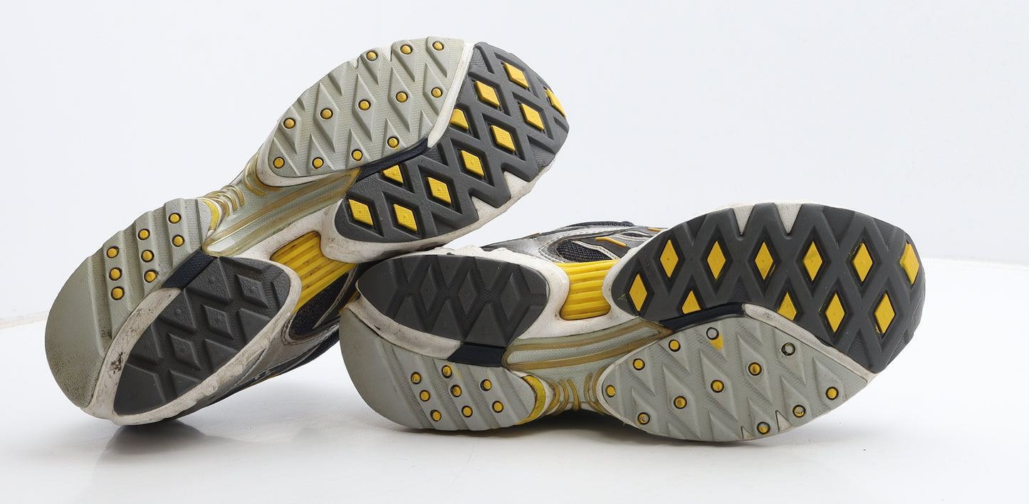 Reebok Mens Blue Striped Fabric Trainer UK 7.5 41