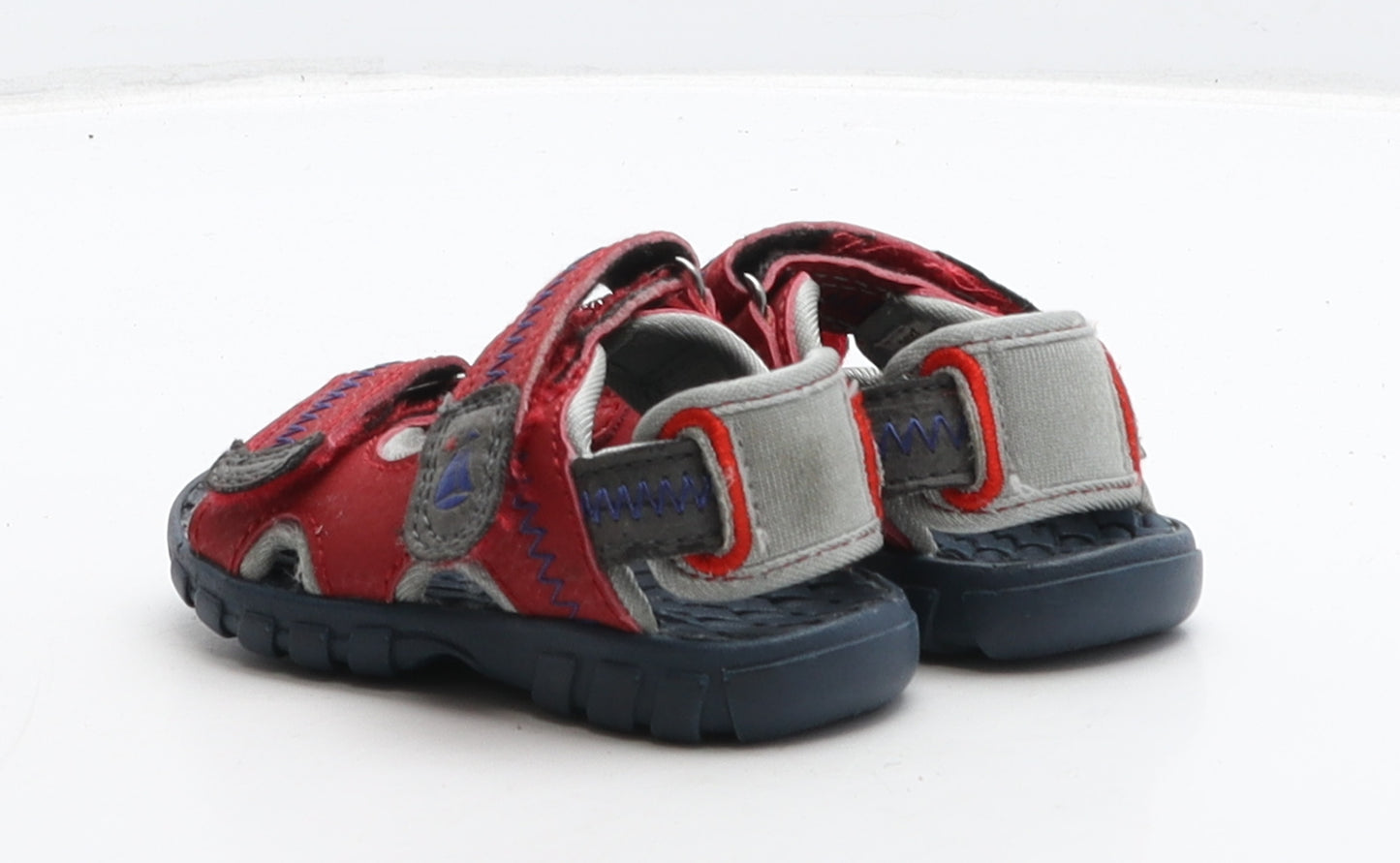 NEXT Boys Red Synthetic Slip On Sandal UK 4