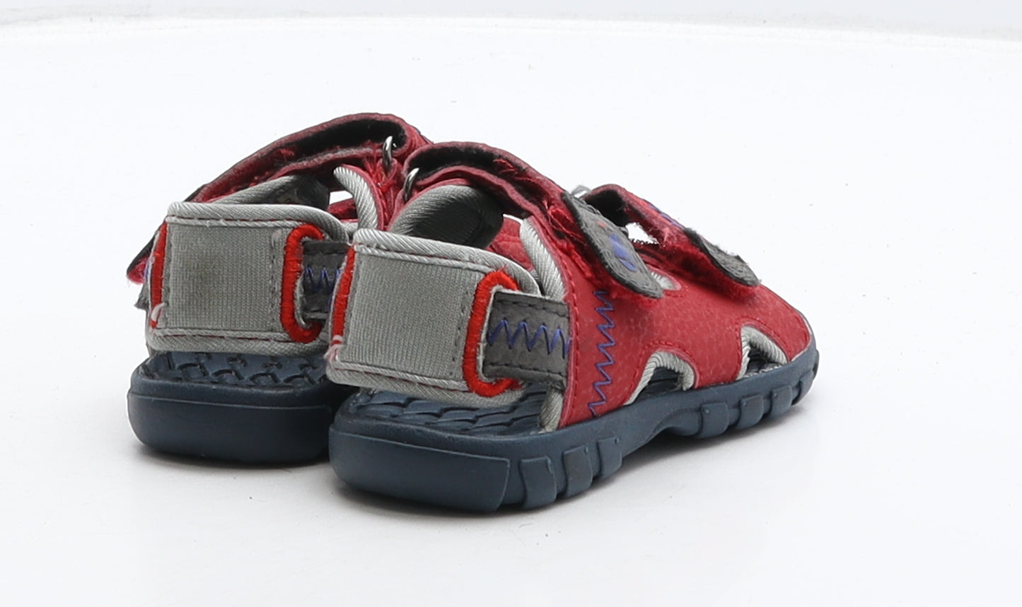 NEXT Boys Red Synthetic Slip On Sandal UK 4