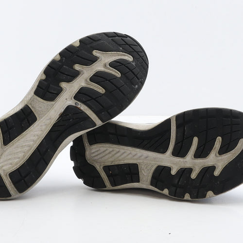 ASICS Boys Blue Fabric Trainer UK 12 31.5