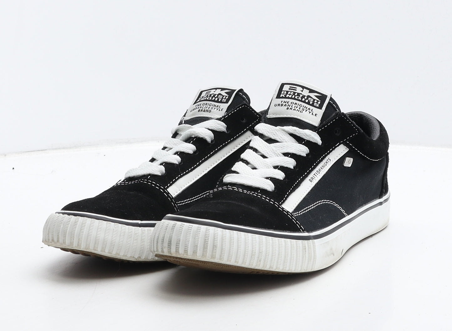 British Knights Womens Black Fabric Trainer UK 6.5 40