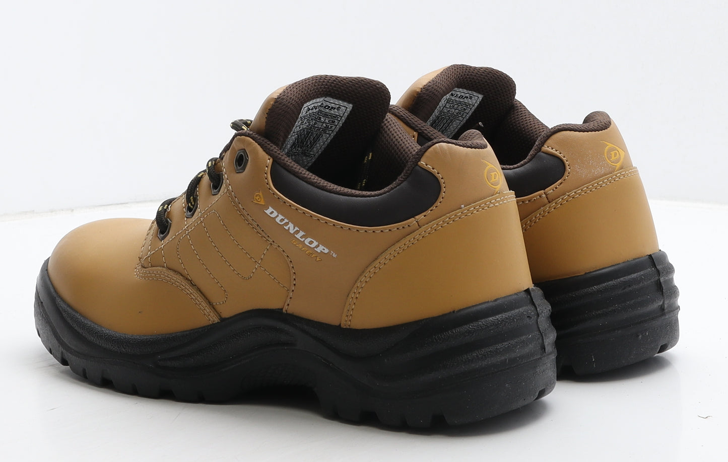 Dunlop Mens Beige Leather Combat Boot UK 8 42 - Work Wear