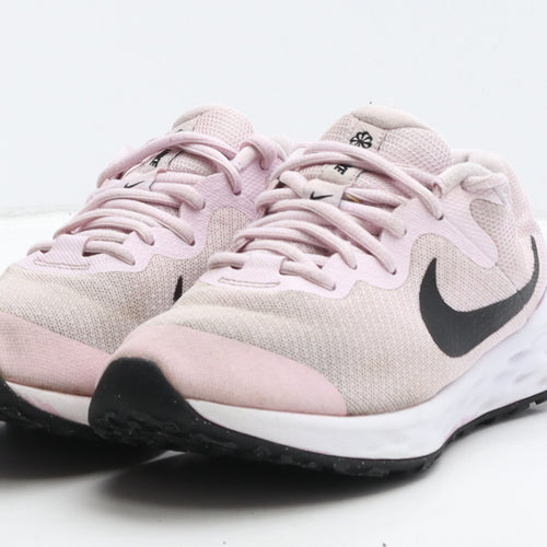 Nike Girls Pink Trainer UK 3 35.5